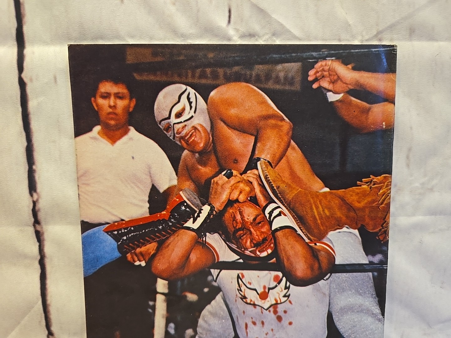 ORIGINAL 1987 Lucha Libre Magazine #1231 Medico Asesino MADE IN MEXICO