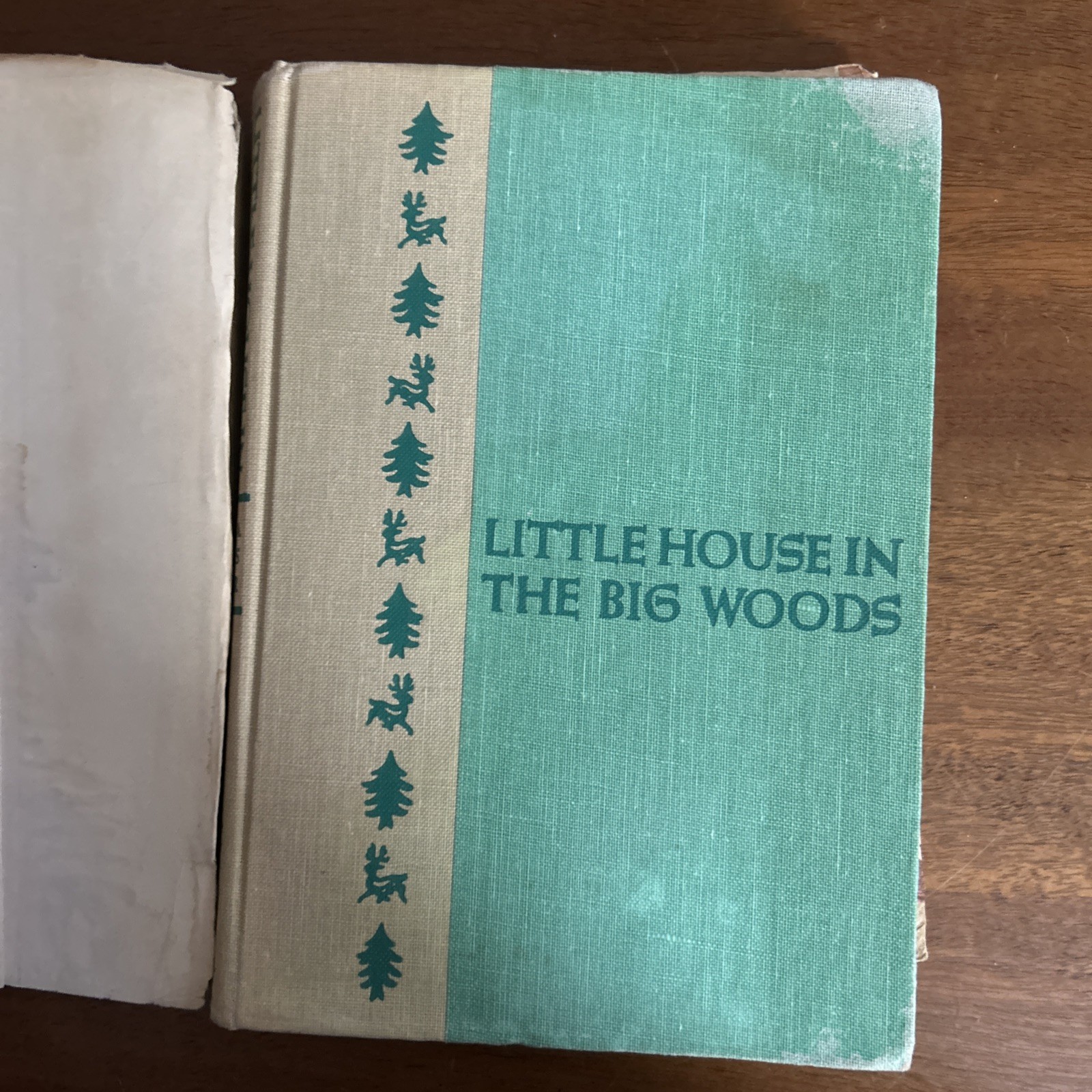 Laura Ingalls Wilder Set of 3 1950s/60s HCDJ Little Town, Big Woods, Farmer