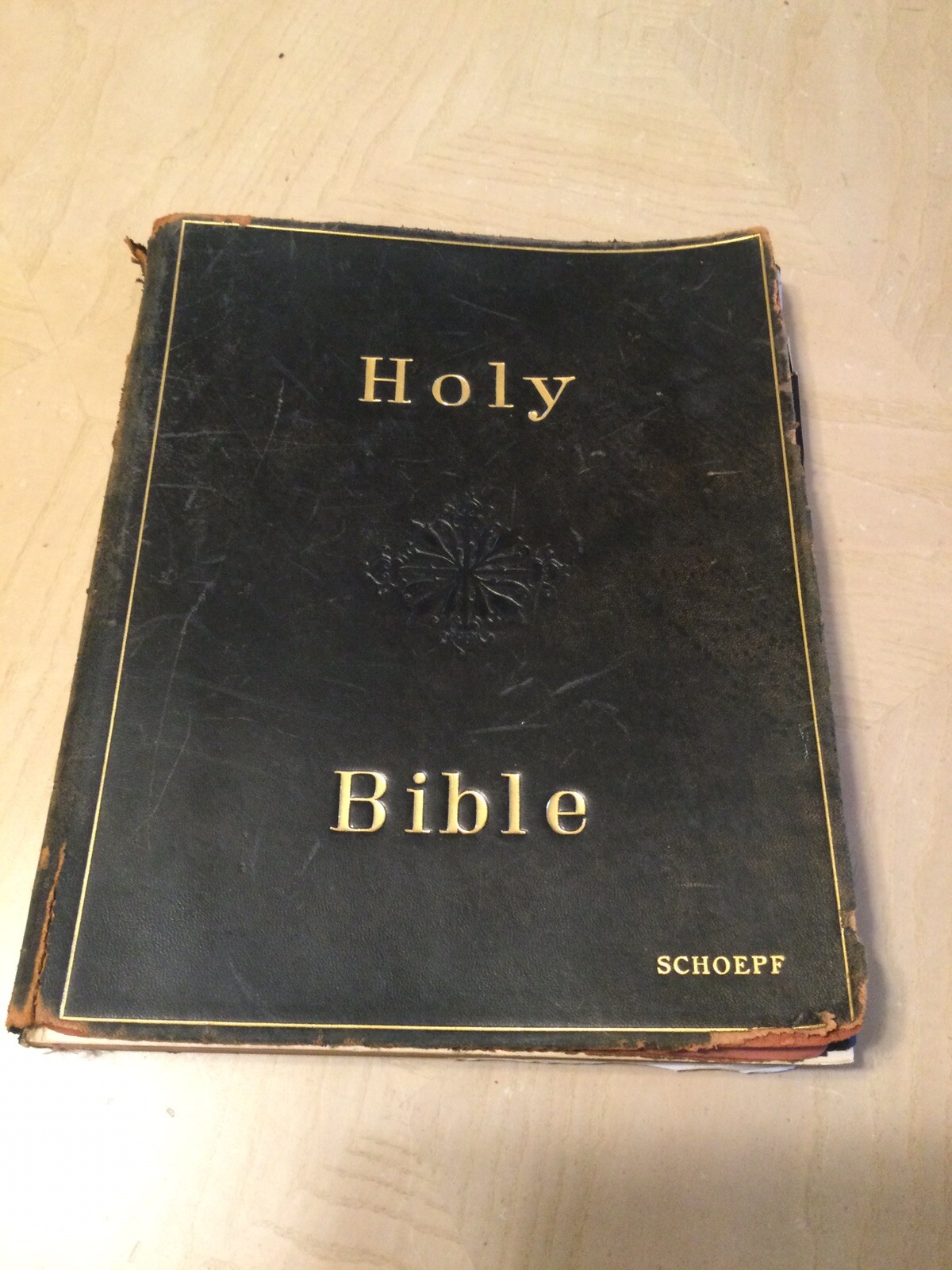 A.J. Holman Holy Bible Self Pronouncing Ed. Christianity Scripture Faith