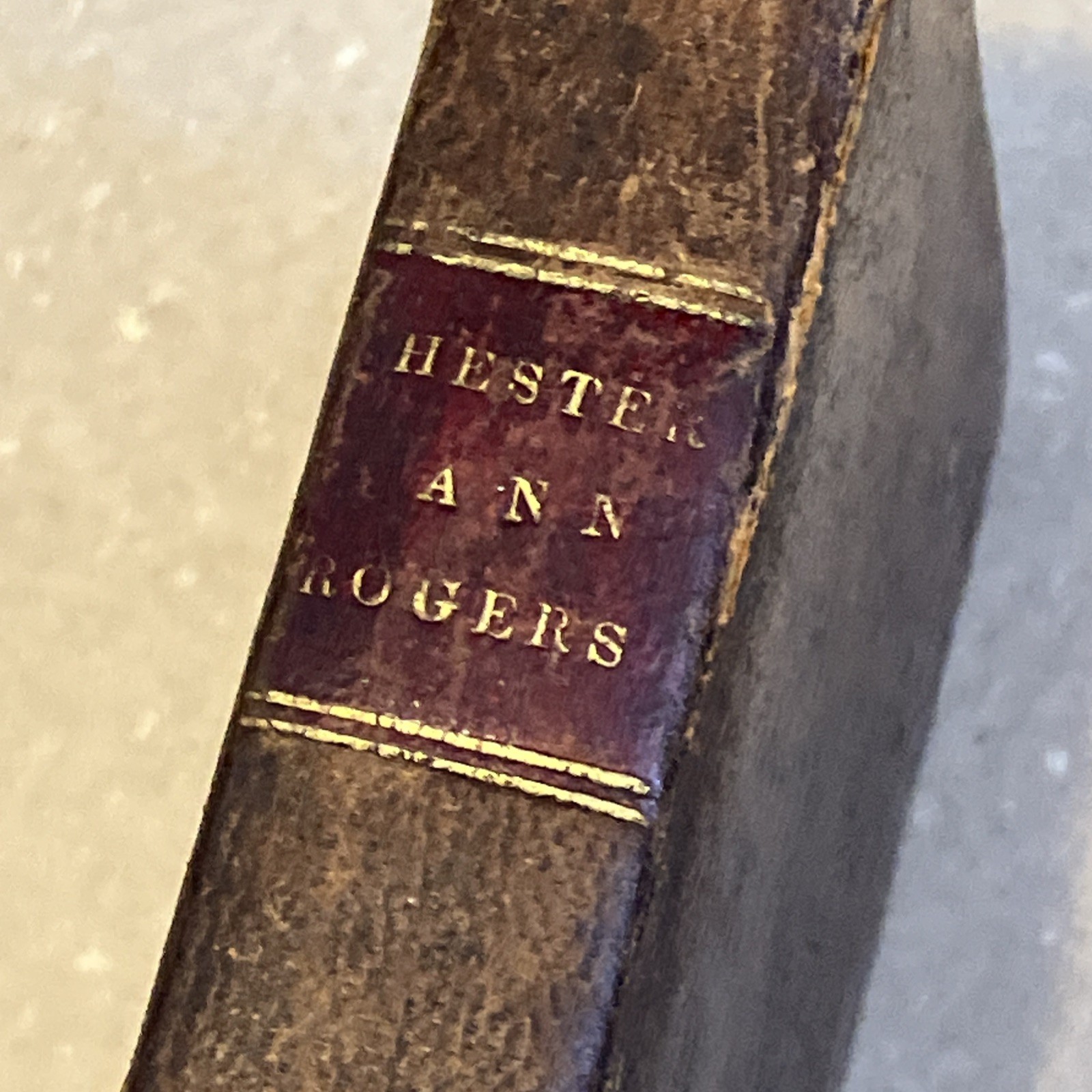 Account Experience Hester Ann Rogers Her Funeral Sermon. 1831. METHODIST WRITER