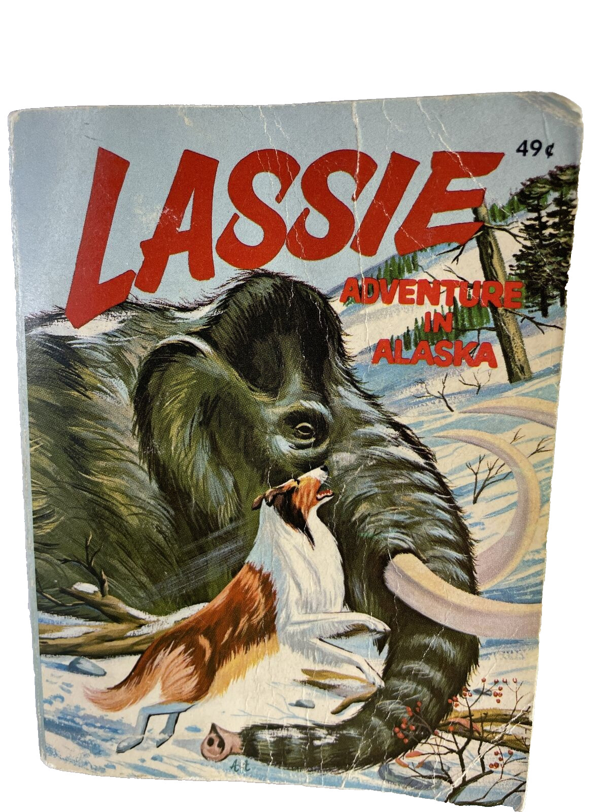 Lassie Adventure in Alaska by George S. Elrick (A Big Little Book)