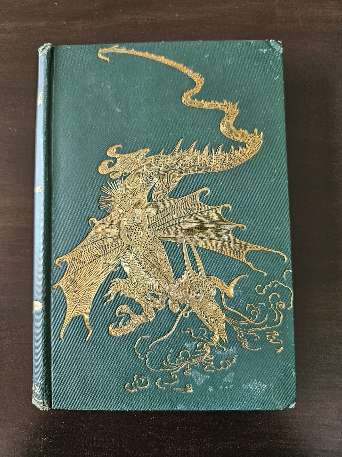RARE early printing 1902 Andrew Lang GREEN FAIRY Stunning HJ Ford Illustrations
