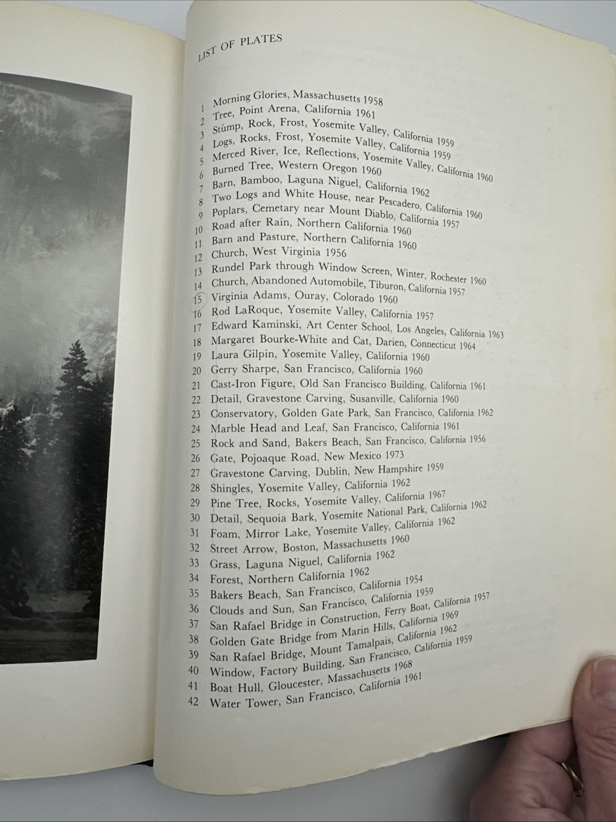 Ansel Adams: Singular Images by Edwin Land 1974 Hardcover Library Discard