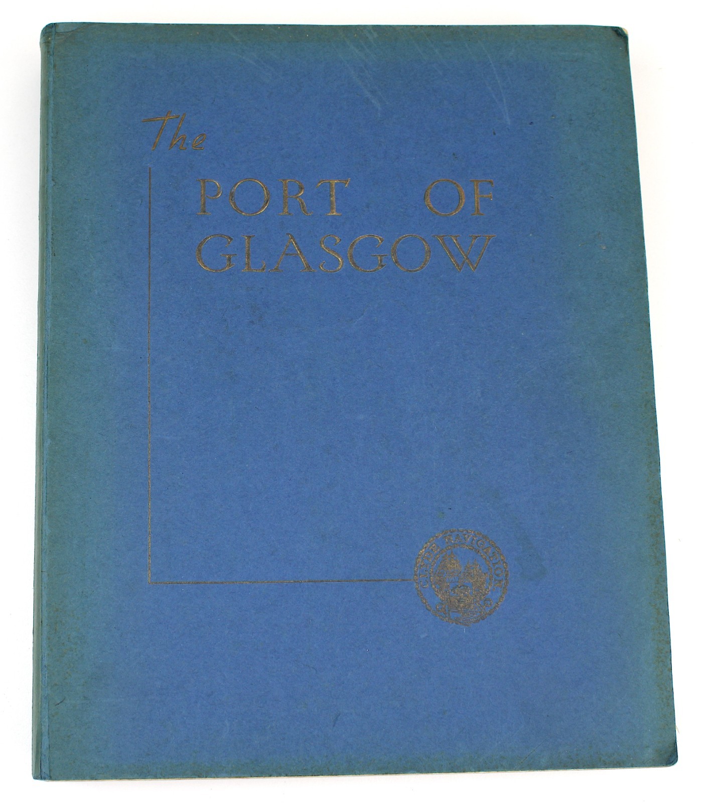 Port of Glasgow Clyde Navigation Trust Shipping Shipbuilding 1947 Docks French