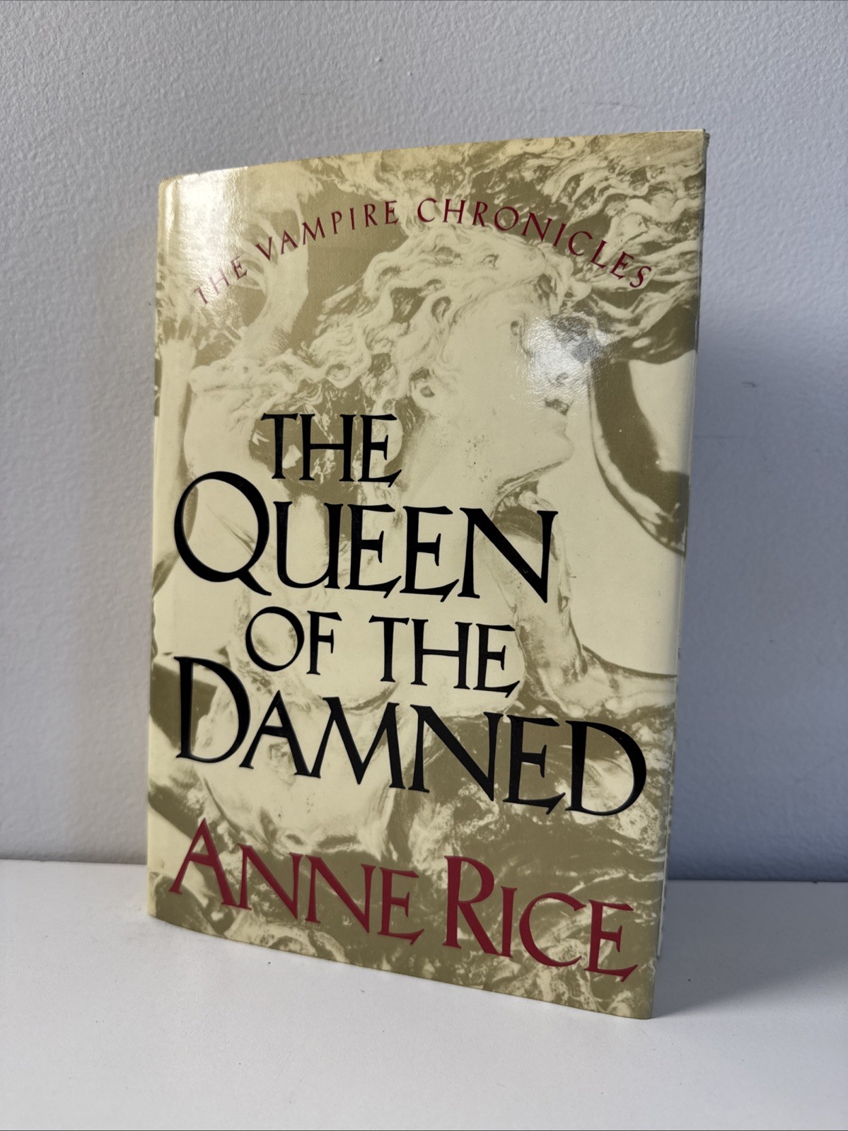 The Queen of the Damned Anne Rice Signed Hardcover Book The Vampire Chronicles