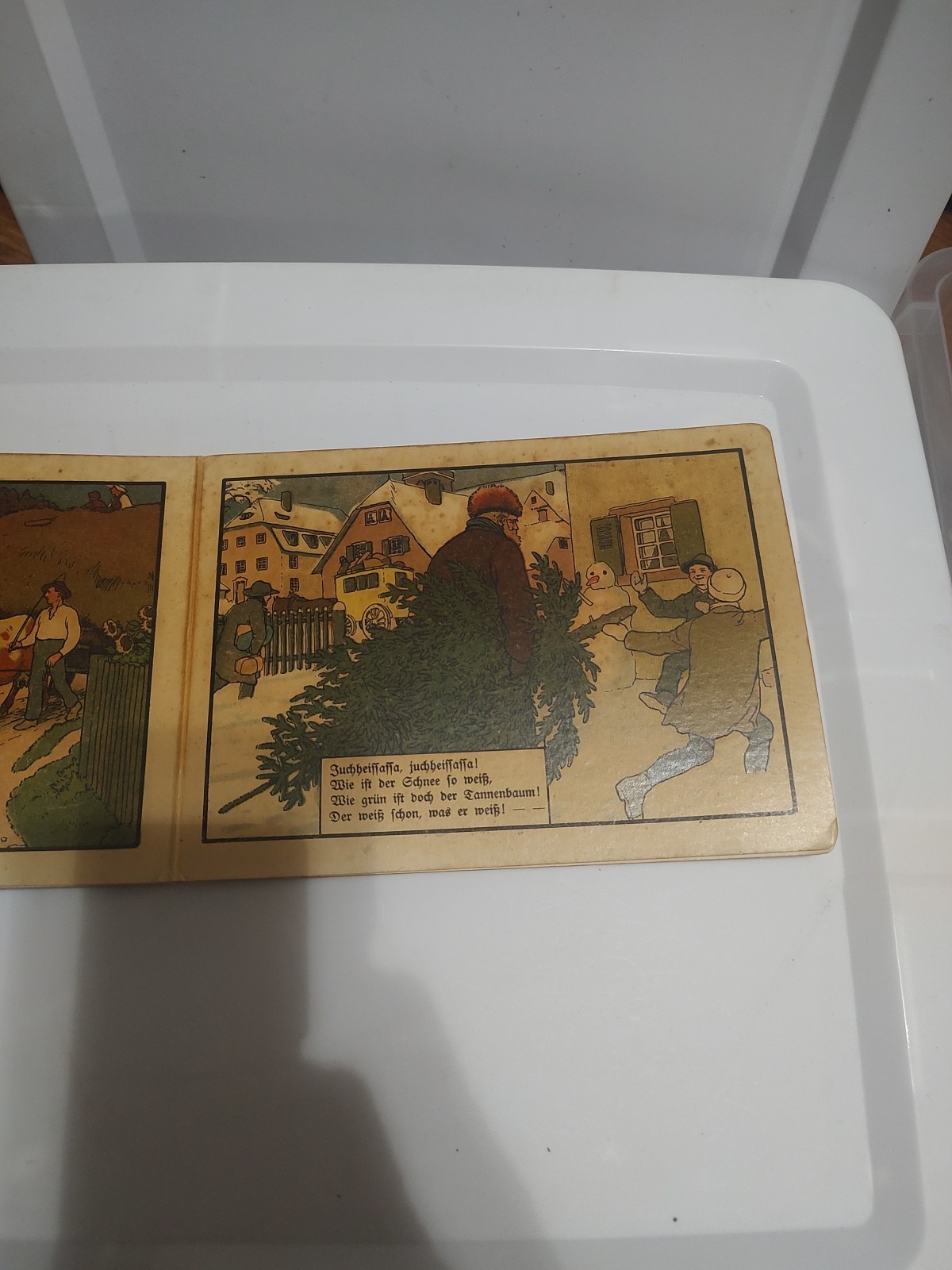 Fröhlicher Reigen c1908 Hans Schroeder Jugendstil German Children’s Book