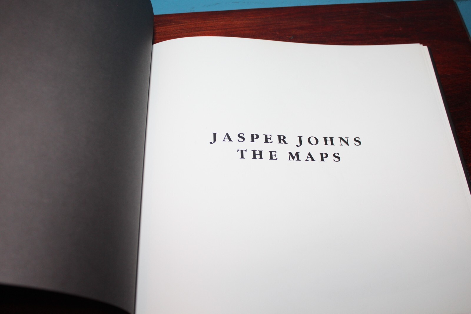 JASPER JOHNS The Maps – Gagosian Gallery, 1989