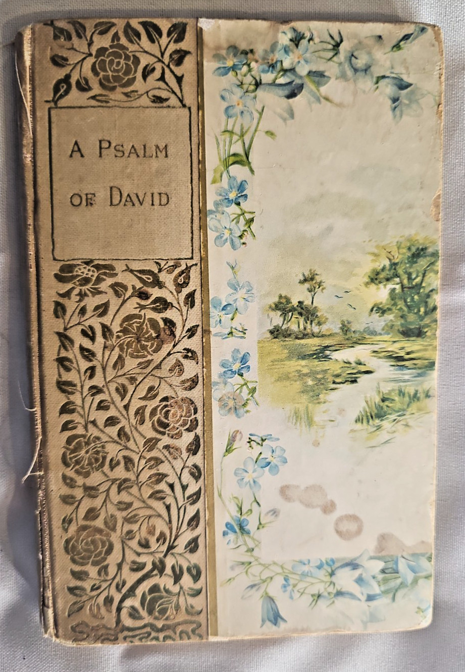 Antique A Psalm of David by A. M. Fairbairn H. M. Caldwell Co. Book c.1900