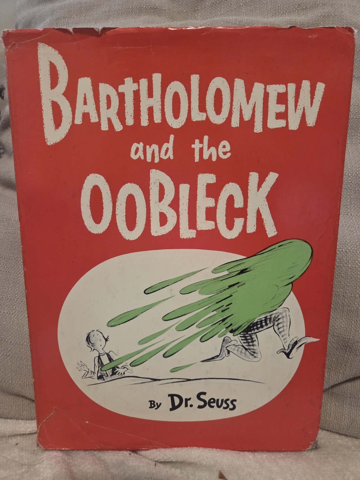 Dr. Seuss Bartholomew and the Oobleck 1949 Hardcover w/ Dust Jacket Vintage OOP