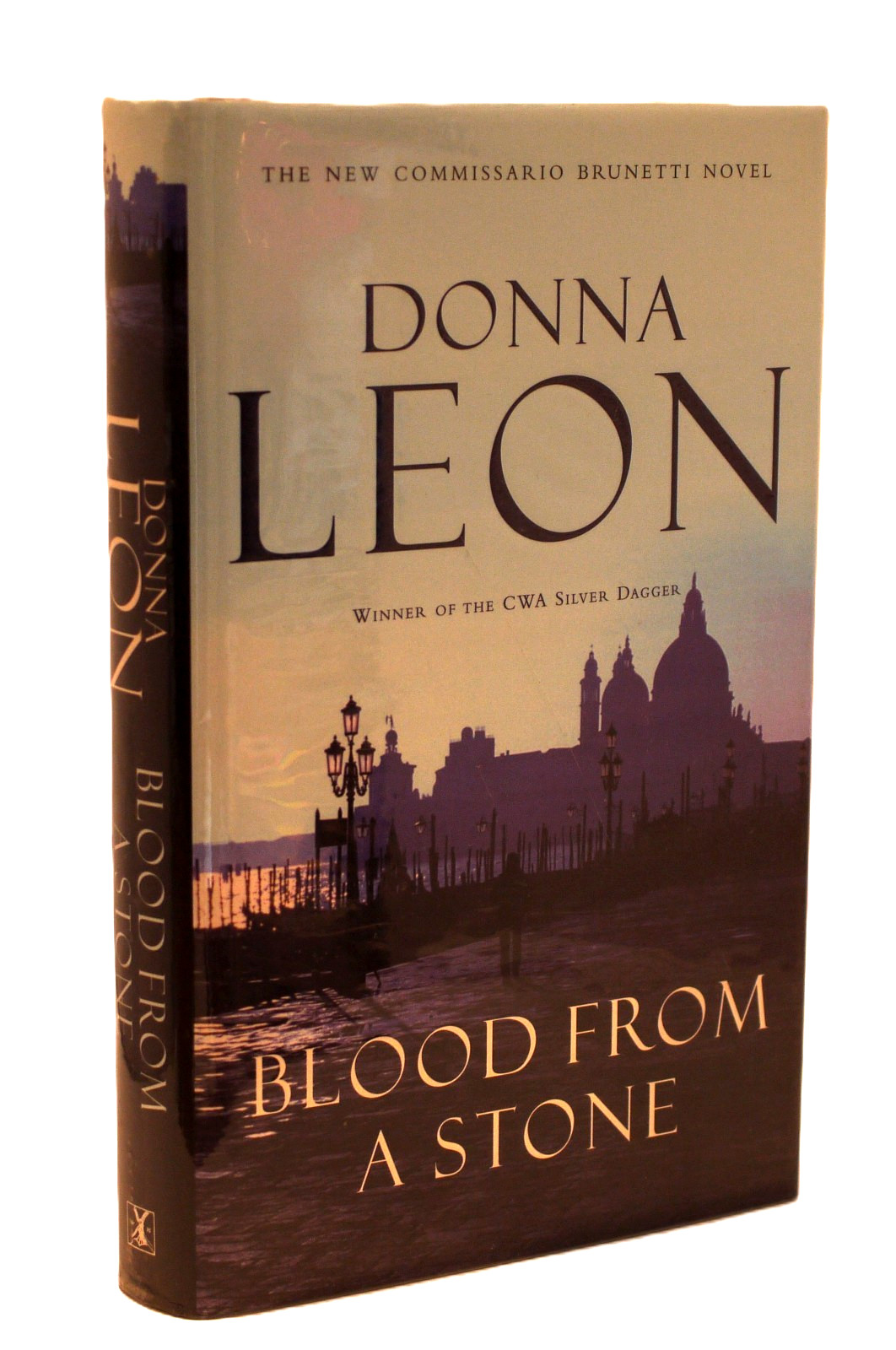 * Signed Copy * Donna Leon Blood From A Stone First UK Edition in D/J 2005