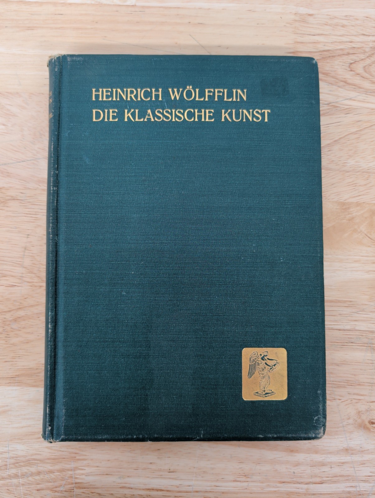 Antique 1908 Die Klassische Kunst Heinrich Wölfflin German 4th Ed Art History HC