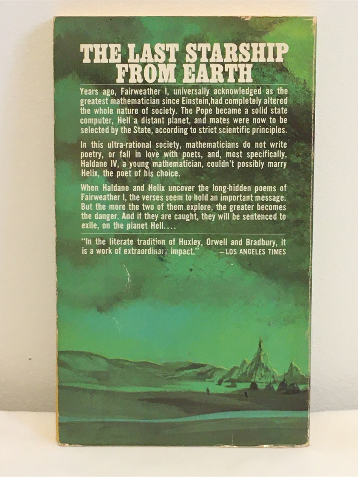 1969 First Edition First Print The Last Starship From Earth John Boyd