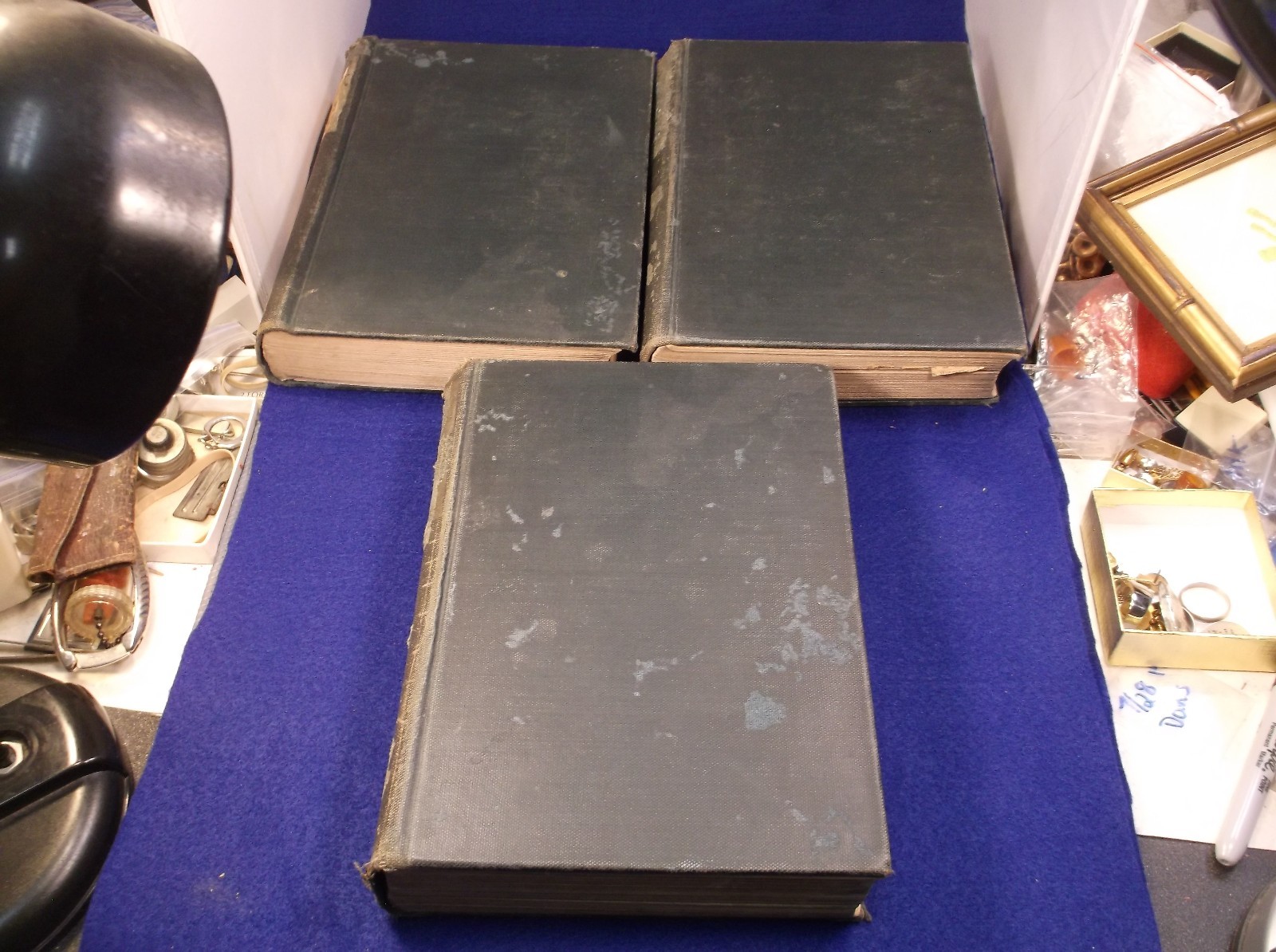 LOT OF 3 ANTIQUE 1887 BOOKS „CYCLOPEDIA OF PAINTERS AND PAINTINGS“ vols 1, 2, 4