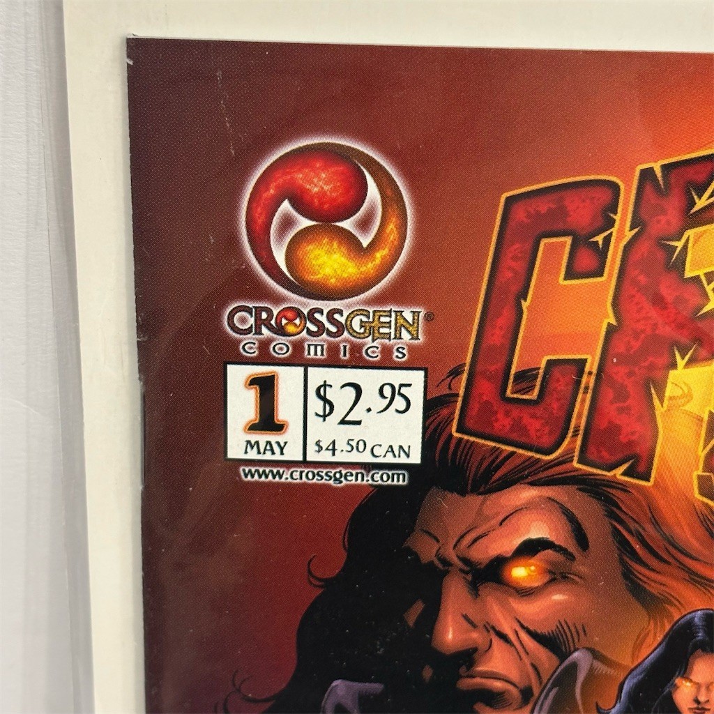 CrossGen Comics Crux #1 First Issue May 2001 Mark Waid Steve Epting