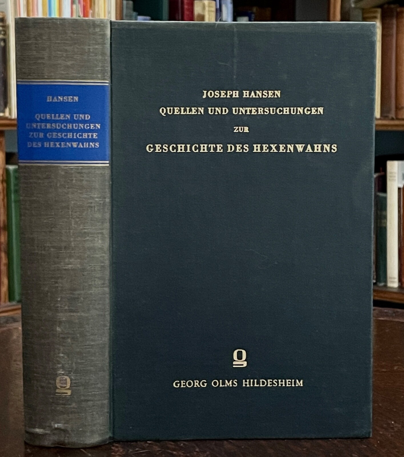 QUELLEN & UNTERSUCHUNGEN ZUR GESCHICHTE DES HEXENWAHNS – 1st 1963 – WITCHCRAFT