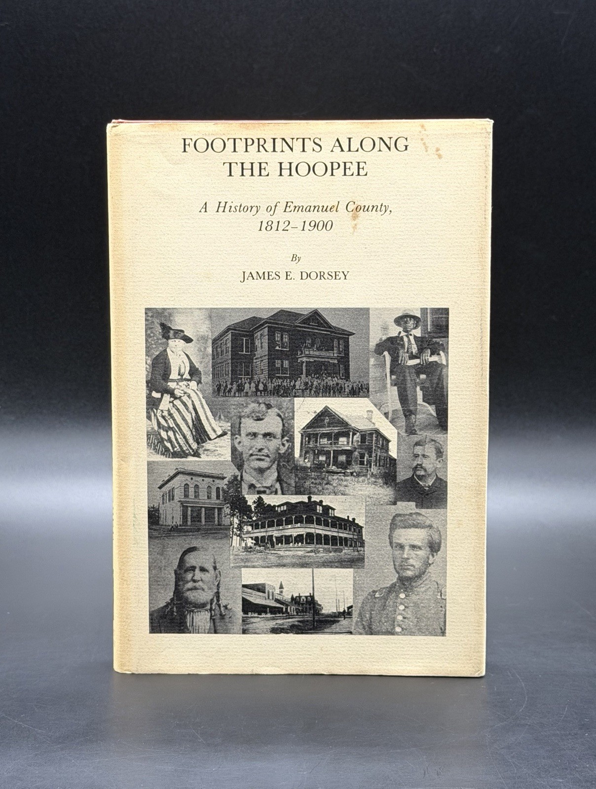 Footprints Along The Hoopee: Emanuel County GA History 1812-1900 ~ 1st Ed. HCDJ