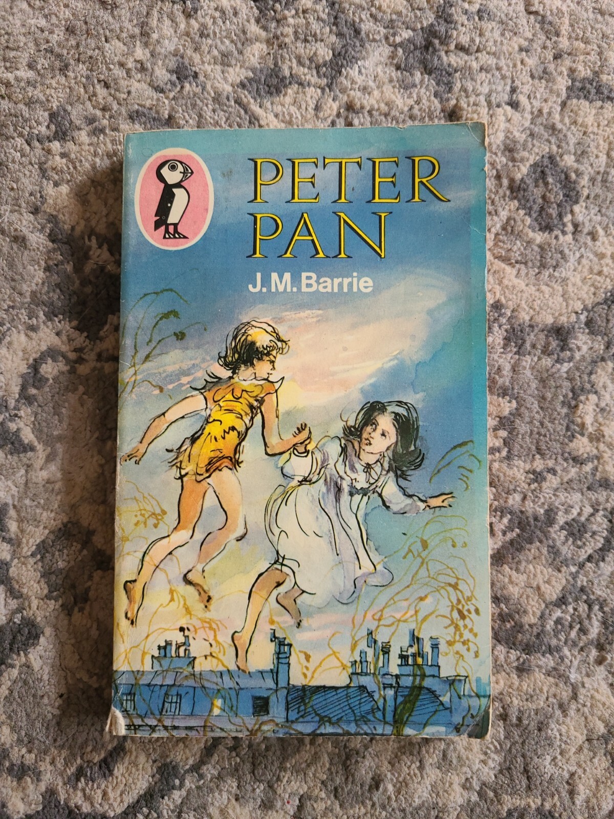 Peter Pan By J.M. Barrie 1970 Vintage Paperback Some Wear