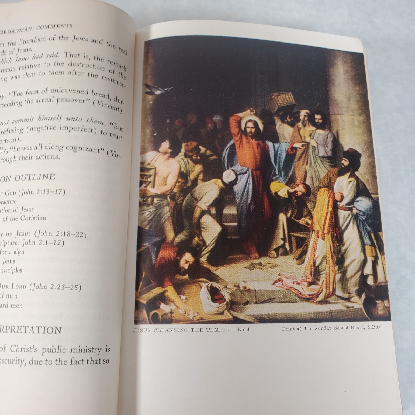 Broadman Comments: Sunday School Lessons, 1954 & 1957 by Robert Paul Caudill