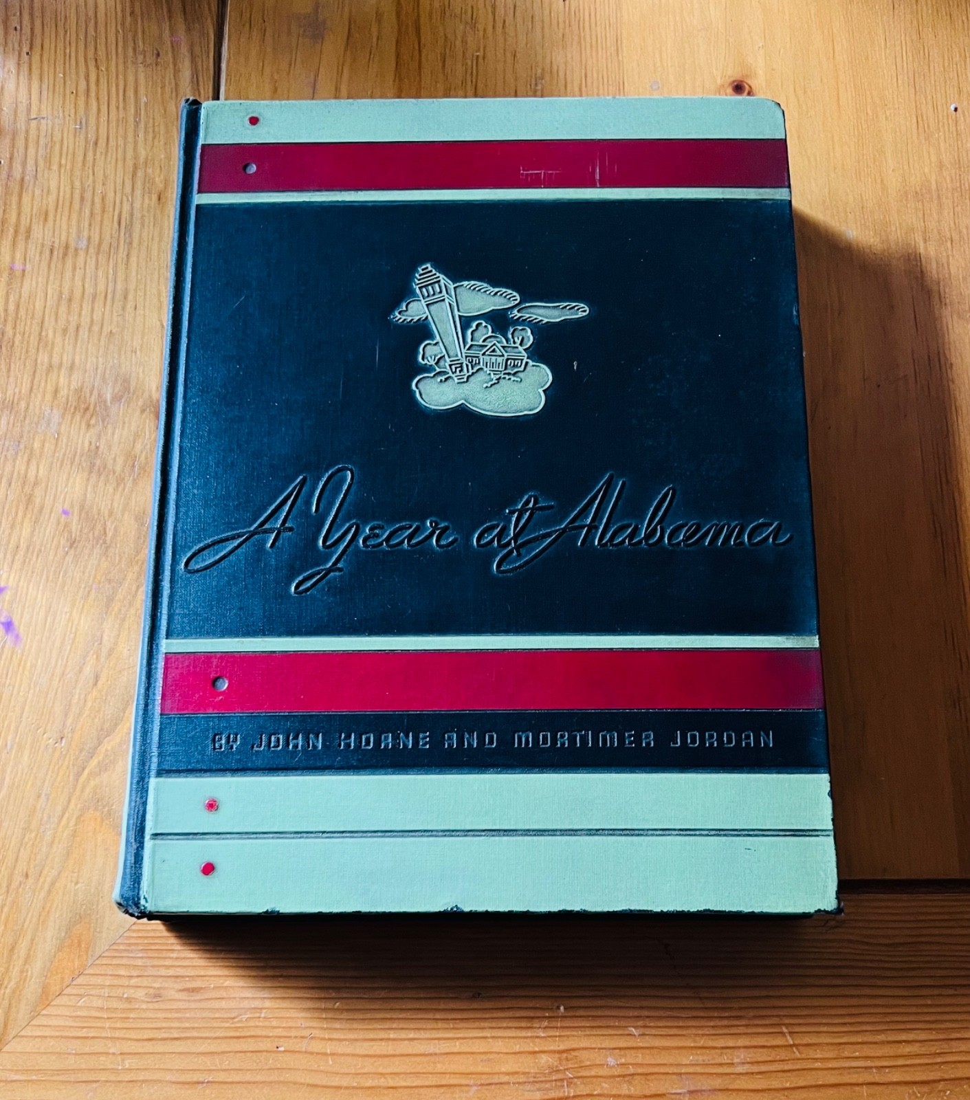 1935 University of Alabama Yearbook Championship Bear Bryant Don Hutson Corolla
