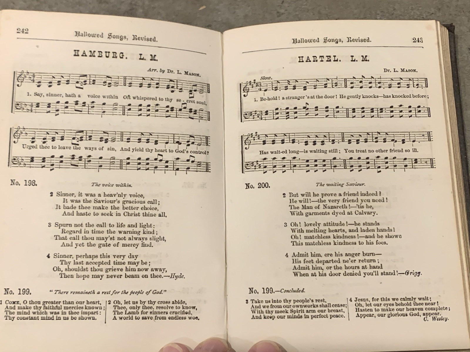 Hallowed Songs, Newly Revised 1871 Philip Phillips