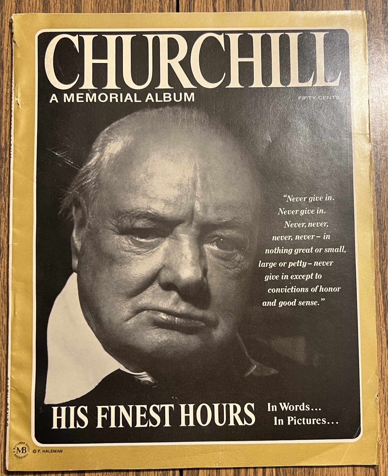 Churchill A Memorial Album (1965, Macfadden-Bartell Corp.) FDR, Charlie Chaplin