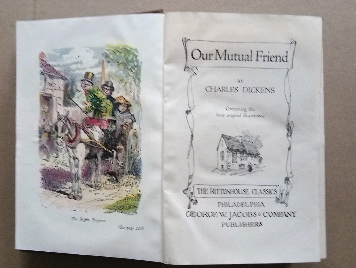Great Expectations – Charles Dickens Rittenhouse Classics Antique Hardcover Book