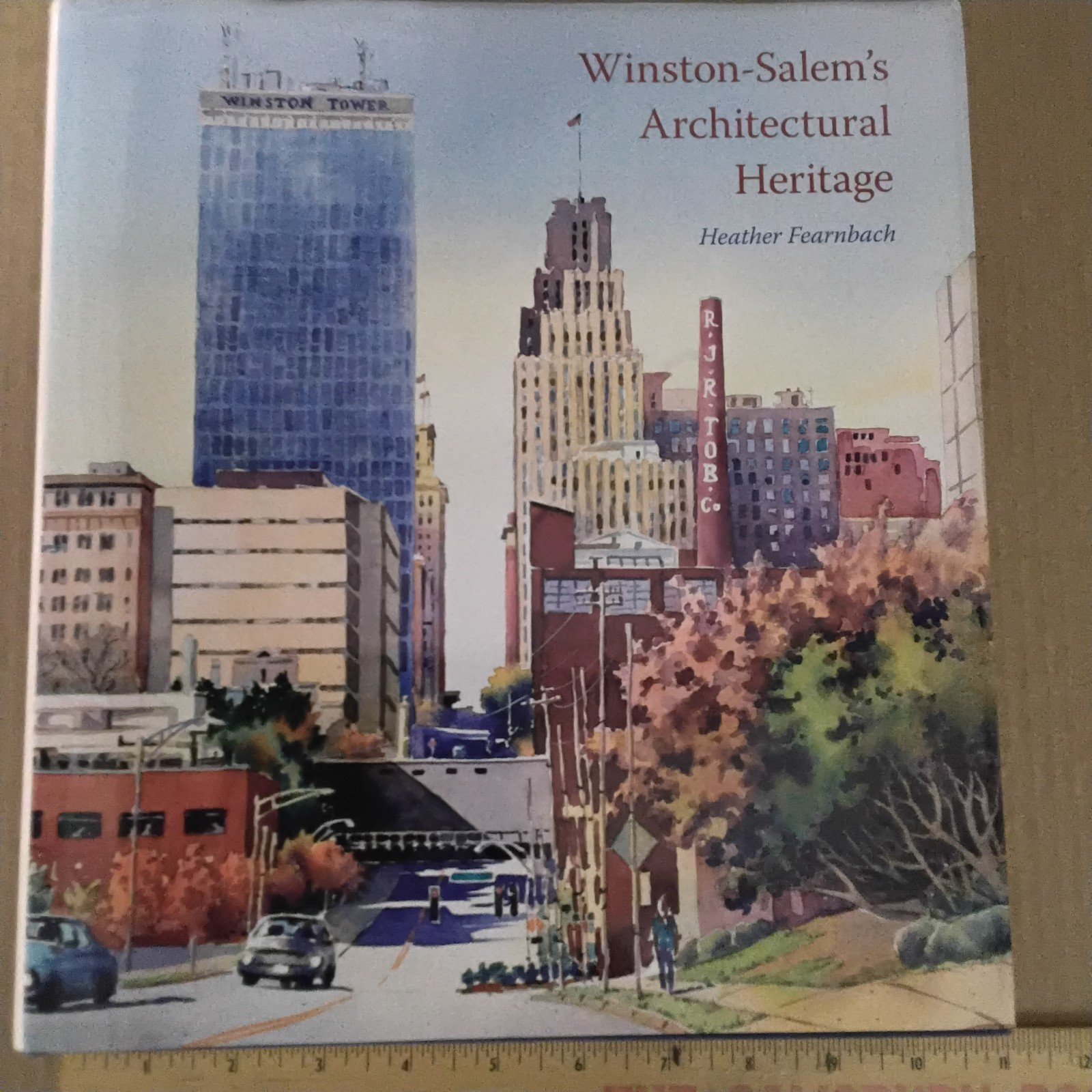 Winston Salem Architecture Forsyth County NC Pictorial History book 790 pages