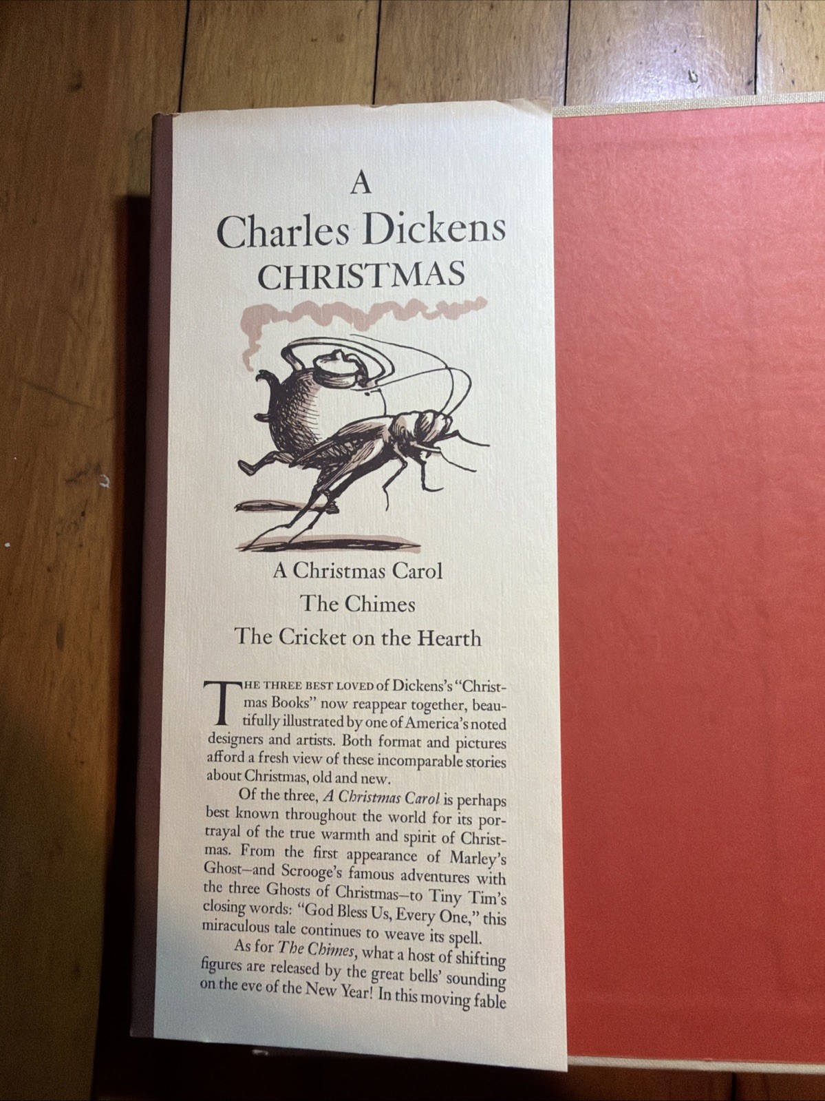 A Charles Dickens Christmas Illustrated by Warren Chappell 1976 Hardcover w/DJ