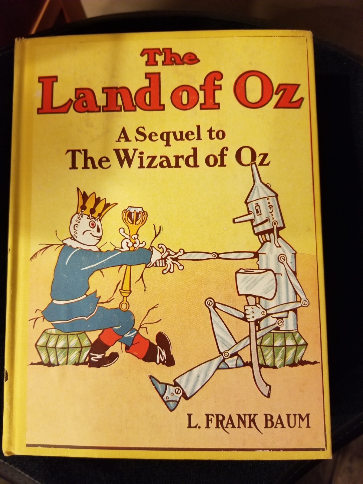 The Land of Oz (Hardcover 1904) L. Frank Baum A Sequel to The Wizard of Oz