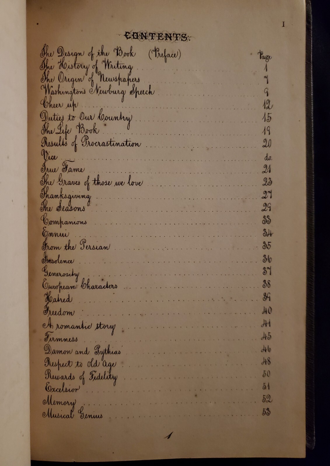 1858 ~ The Writing Reader ~ HANDWRITING PENMANSHIP French German Italian Spanish