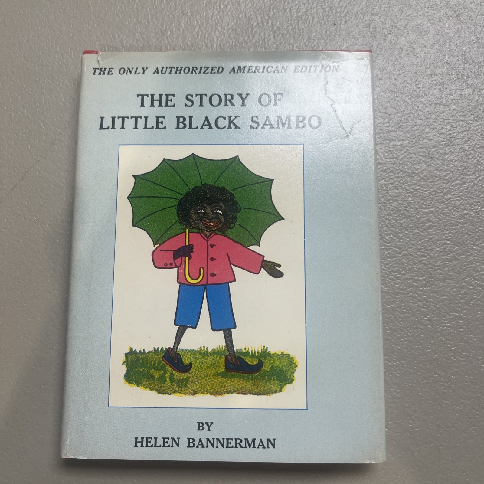 Story of Little Black Sambo by Helen Bannerman Only Authorized American Ed HC