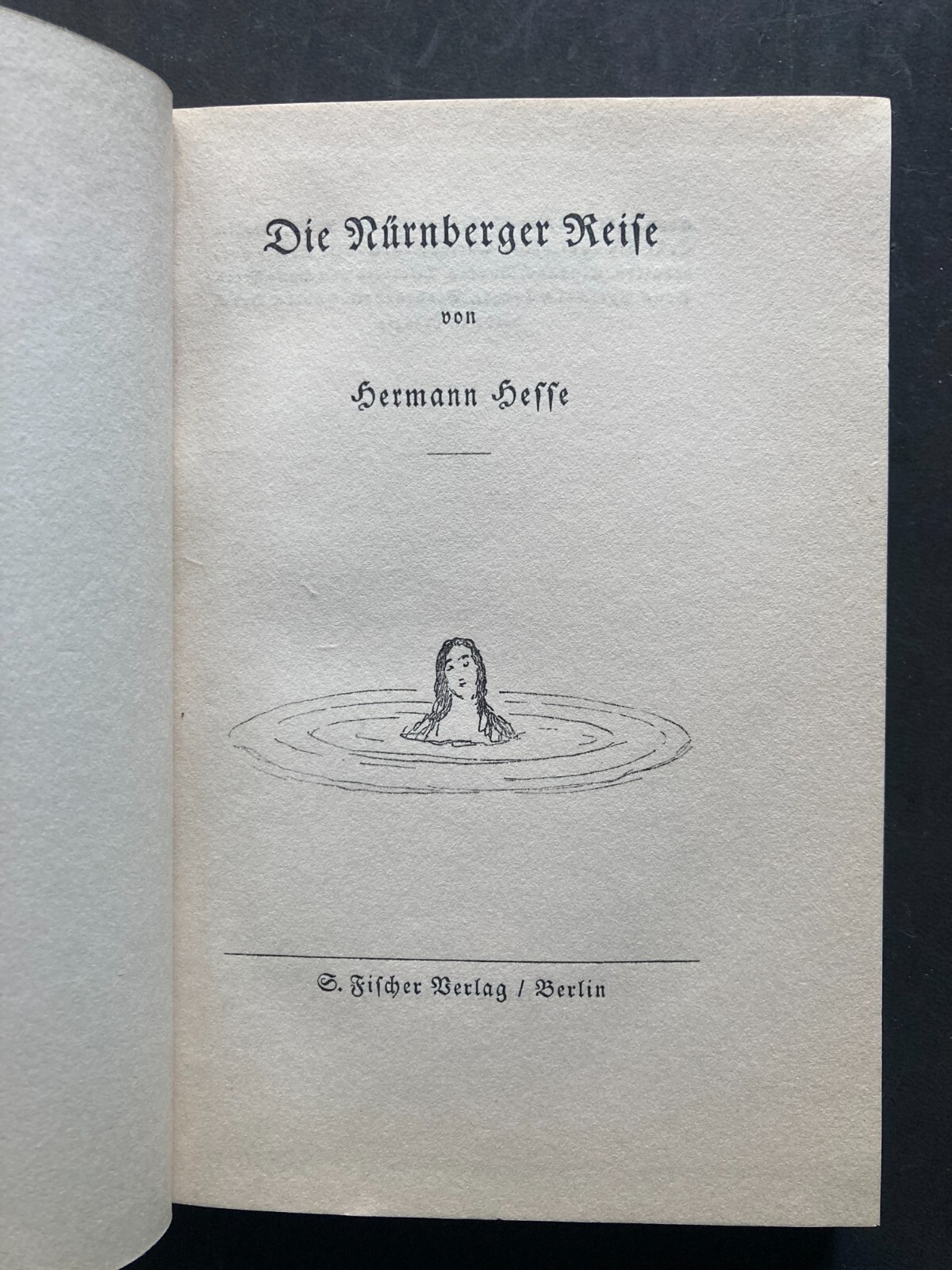 [German] Die Nürnberger Reise by Hermann Hesse 1928 1st Ed. HC 124 pp. NF!