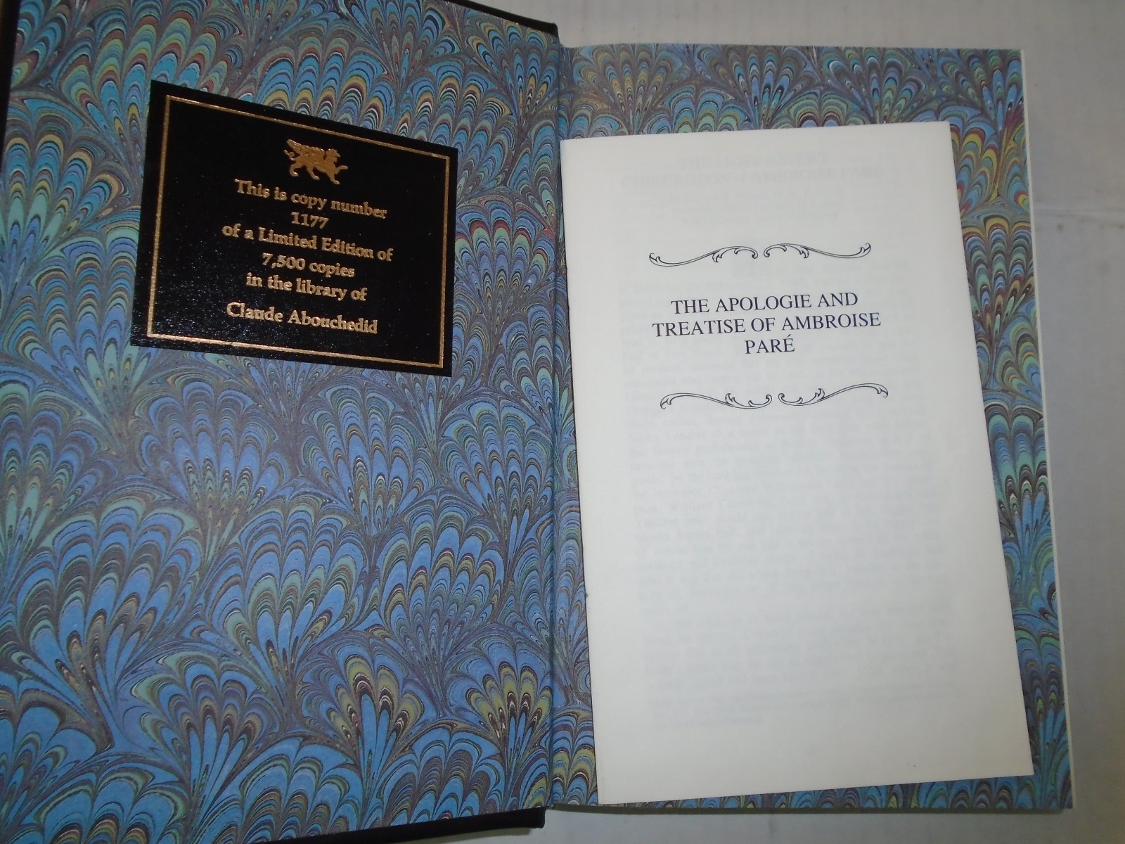 Lot of 7 Limited Edition #1177 of 7,500 The Classics of Surgery Library