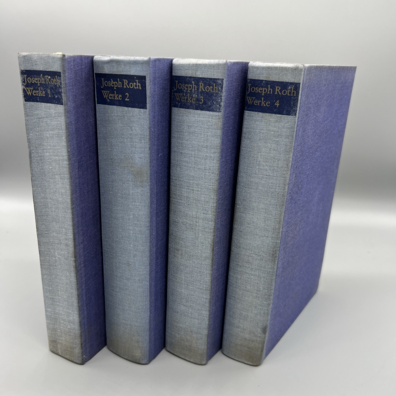 Joseph Roth Werke in vier Bänden • Kiepenheuer & Witsch • Köln • 1976 GERMAN ED