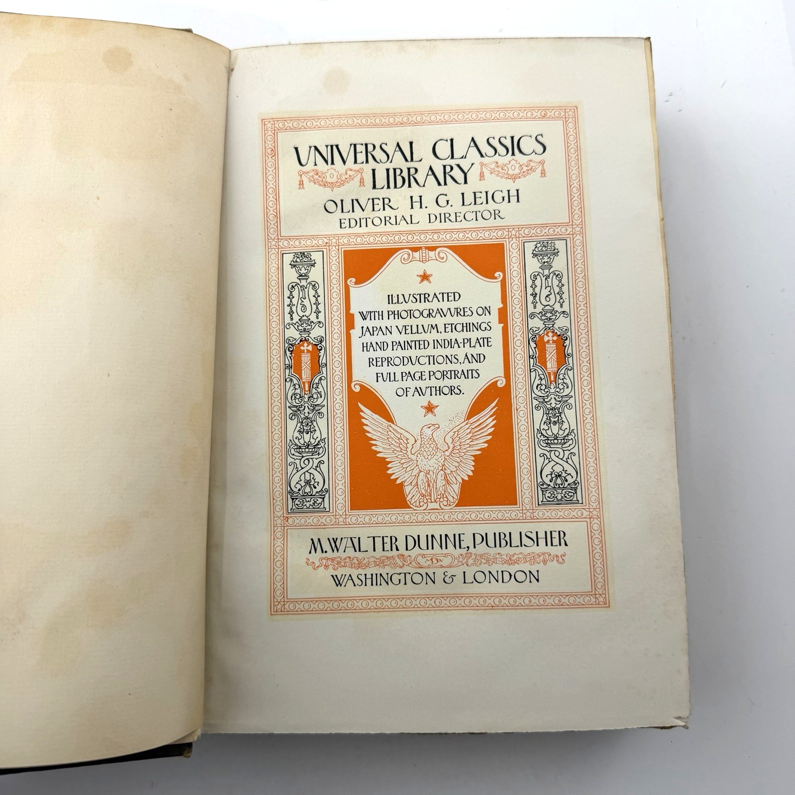 CLASSICAL CONVERSATIONS Walter Savage Landor M. Walter Dunne 1901 De Luxe