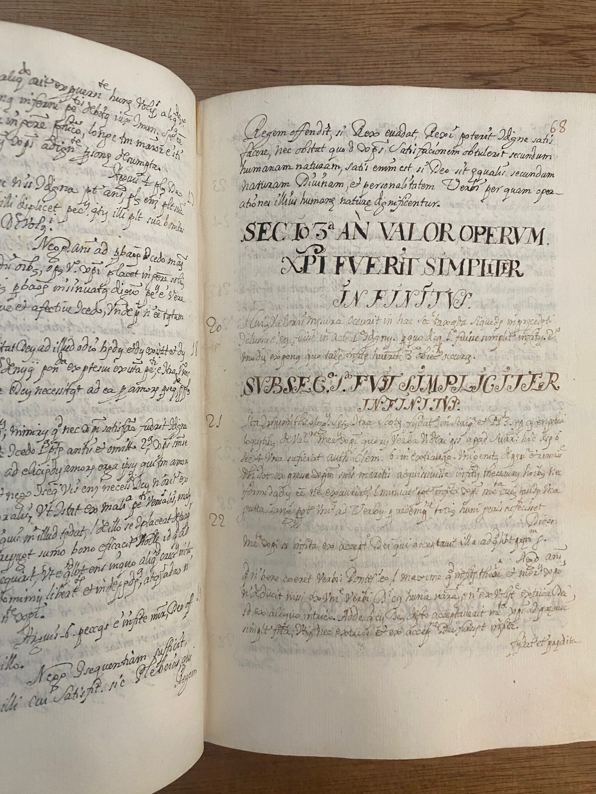 SELECTA QUAESTIONES THEOLOGICAE by St Thomas Aquinas 1679 – Manuscript Copybook