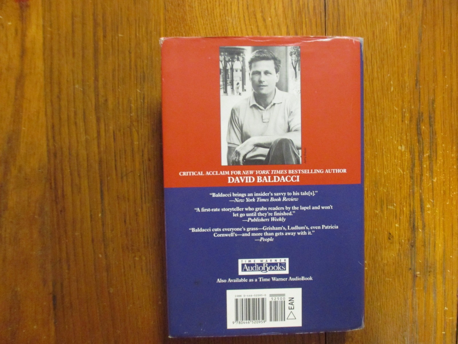 DAVID BALDACCI Signed Book(„TOTAL CONTROL“- 1997 First Edition Hardback)