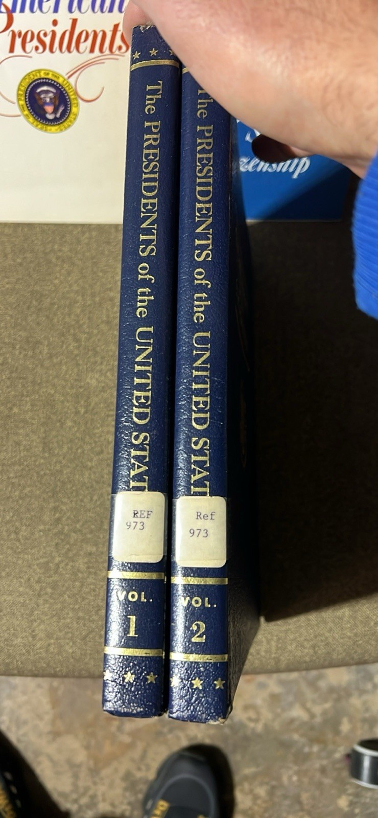 The Presidents of the United States of America 2 Book Set