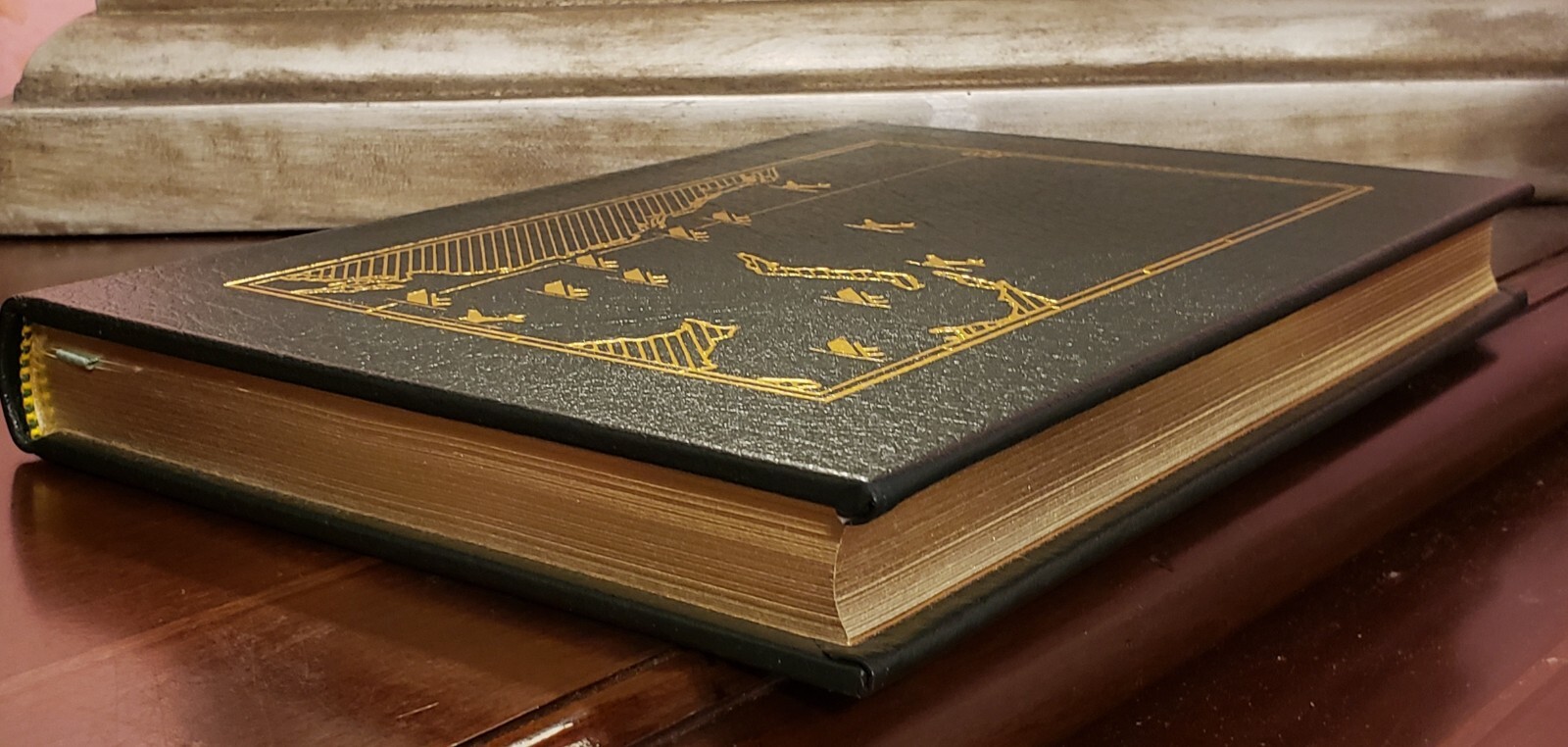 The Bermuda Triangle by Charles Berlitz (Easton Press Nautical Series, Like New)