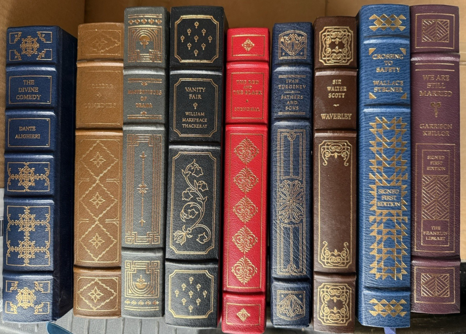 FRANKLIN LIBRARY Press Book Lot – 25 Book Set American Classics