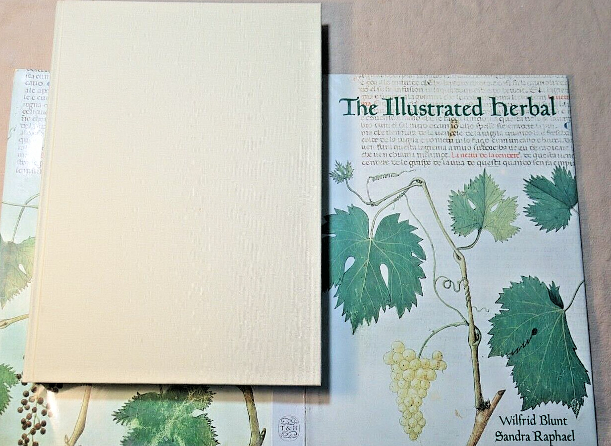 ILLUSTRATED HERBAL by Blunt 1979 First Ed HC/DJ HERBALISM Superstition Medicinal