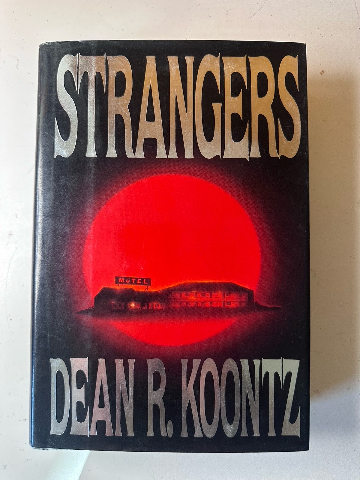 Dean Koontz Strangers Signed 1st Edition 1st Printing 1986 HC DJ