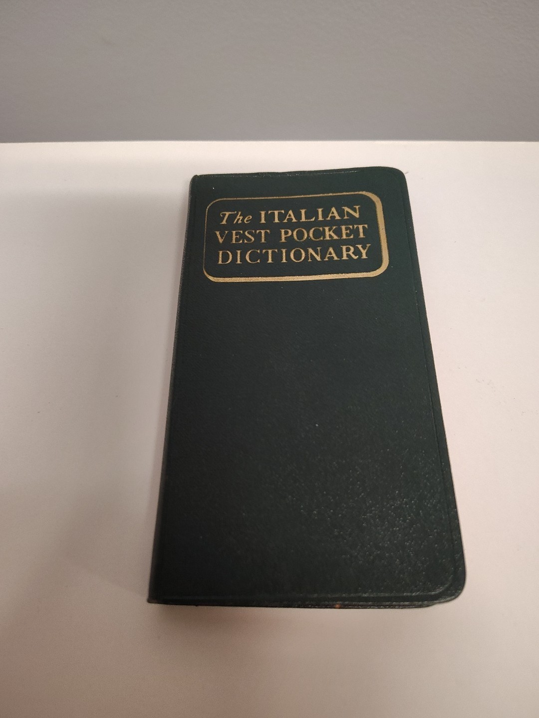 1957 Random House THE ITALIAN VEST POCKET DICTIONARY 5 1/2” x 3” Robert Hall Jr