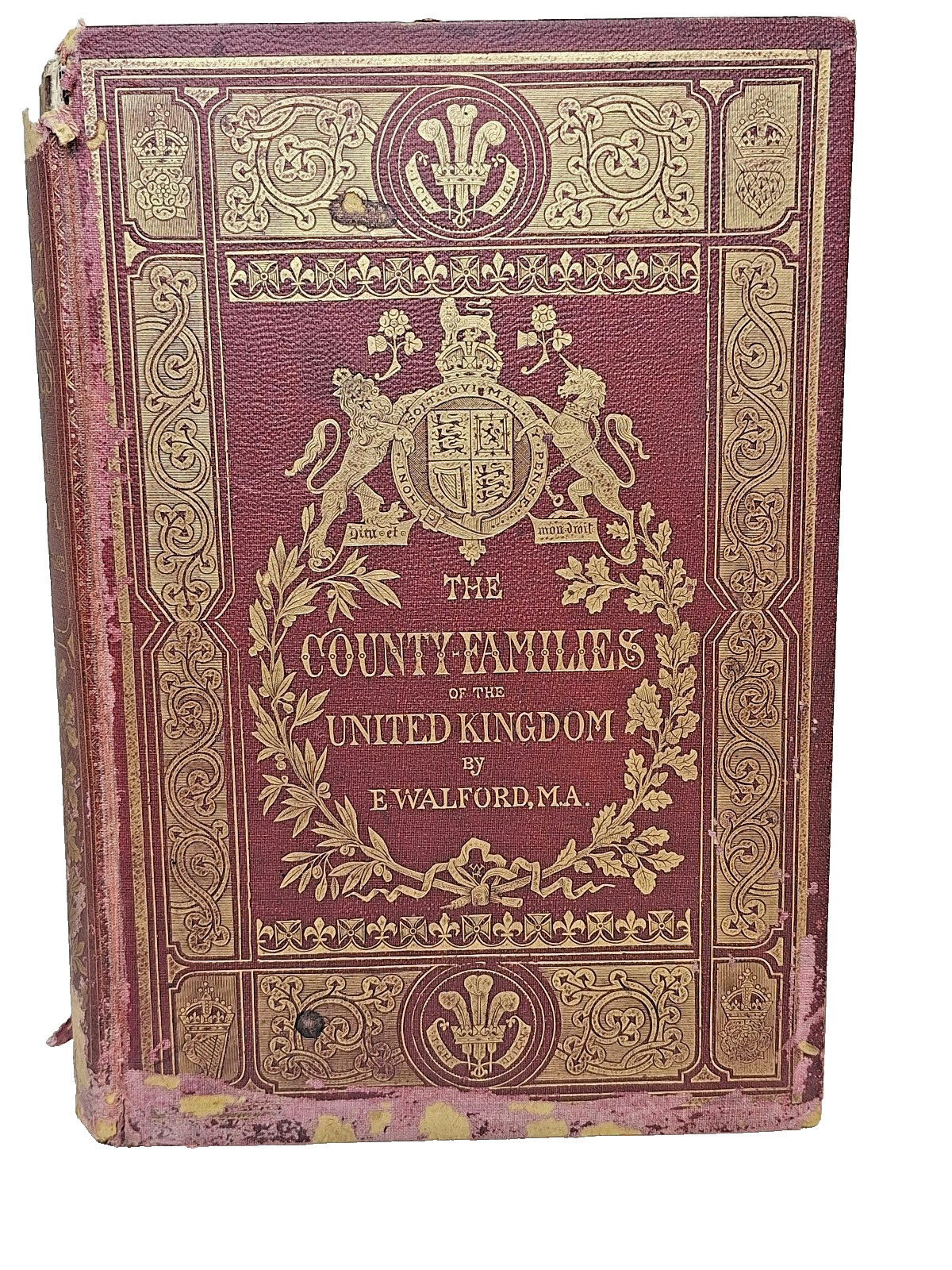 The County Families of the United Kingdom by E Walford genealogy history 1884