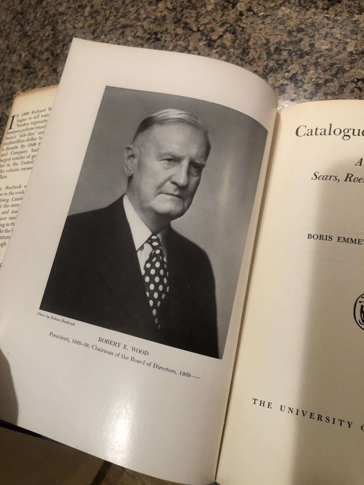 Catalogues And Counters, Boris Emmet and John E Jeuck, The Univer