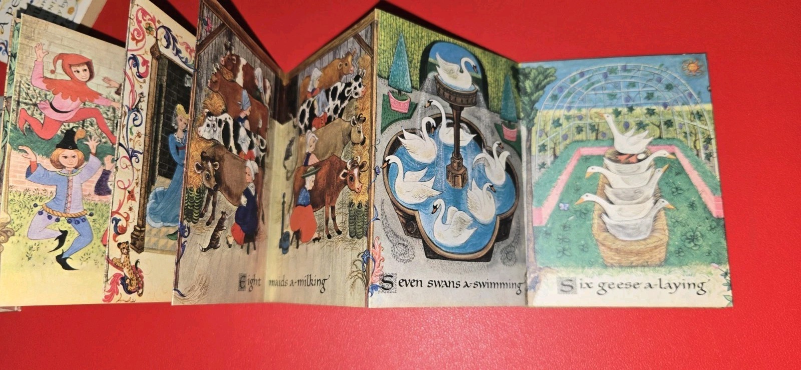 The Friendly Beasts & A Partridge in Pear Tree Christmas Panorama 1966 W/ Sleeve