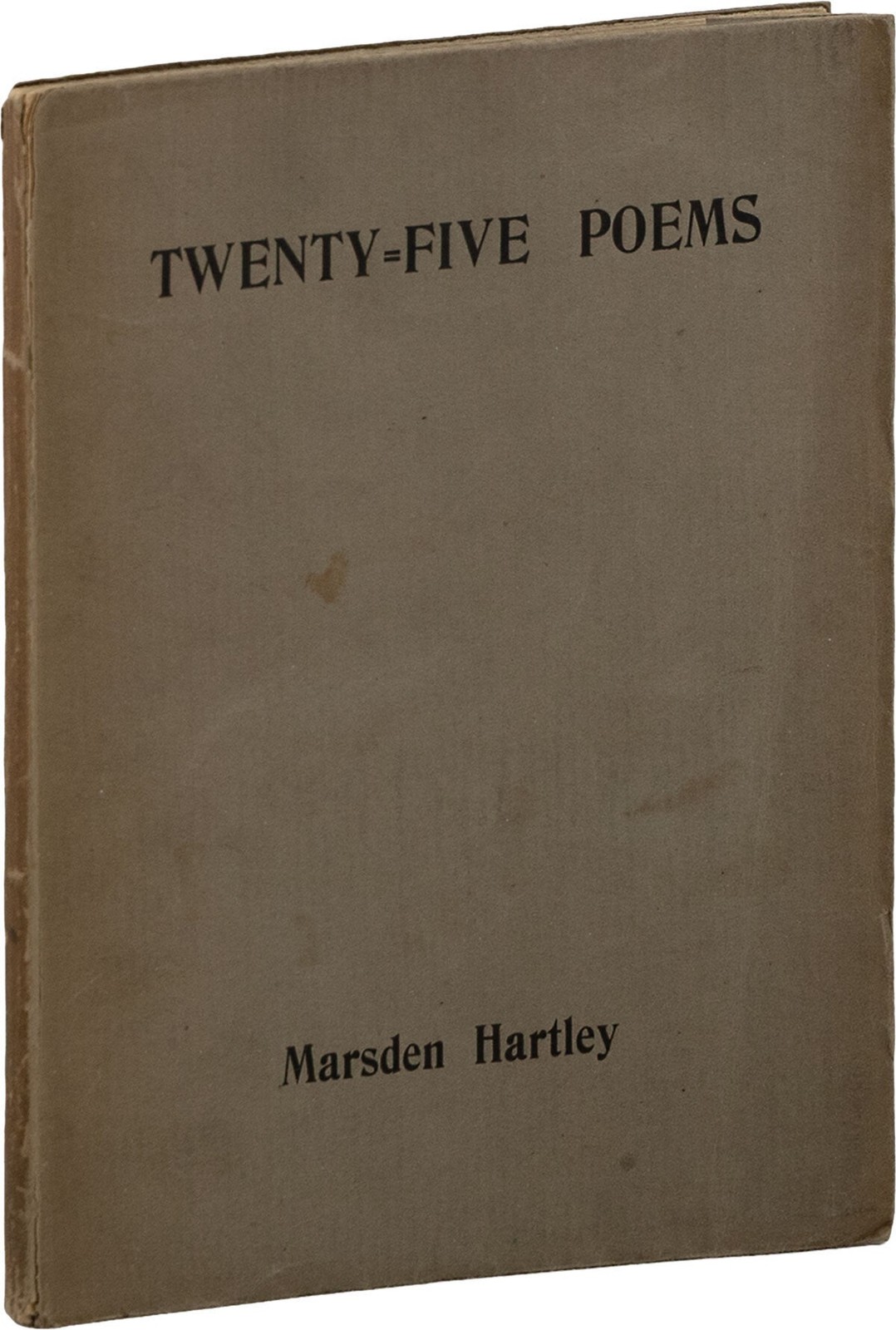 Marsden Hartley-TWENTY-FIVE POEMS (1923)-1ST EDITION-CONTACT PUBLISHING CO. VG+