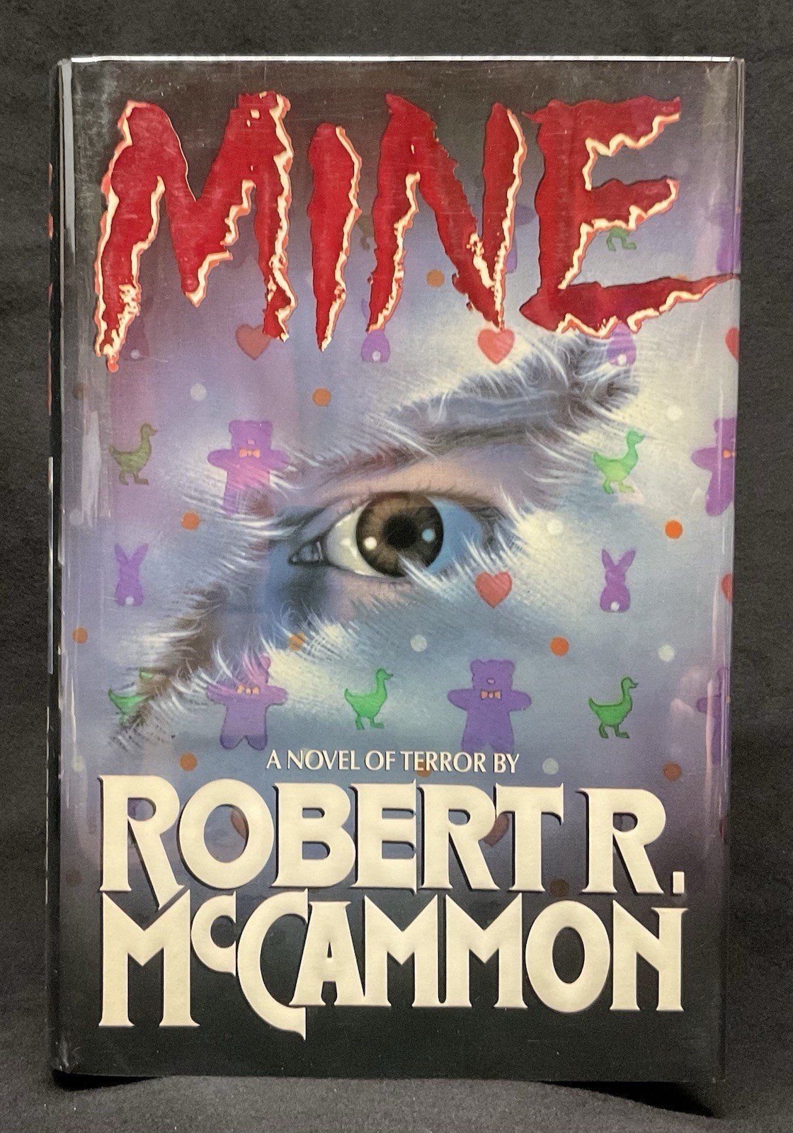 Mine by Robert McCammon (1990) Signed/Inscribed Hardcover First Edition VG Cond