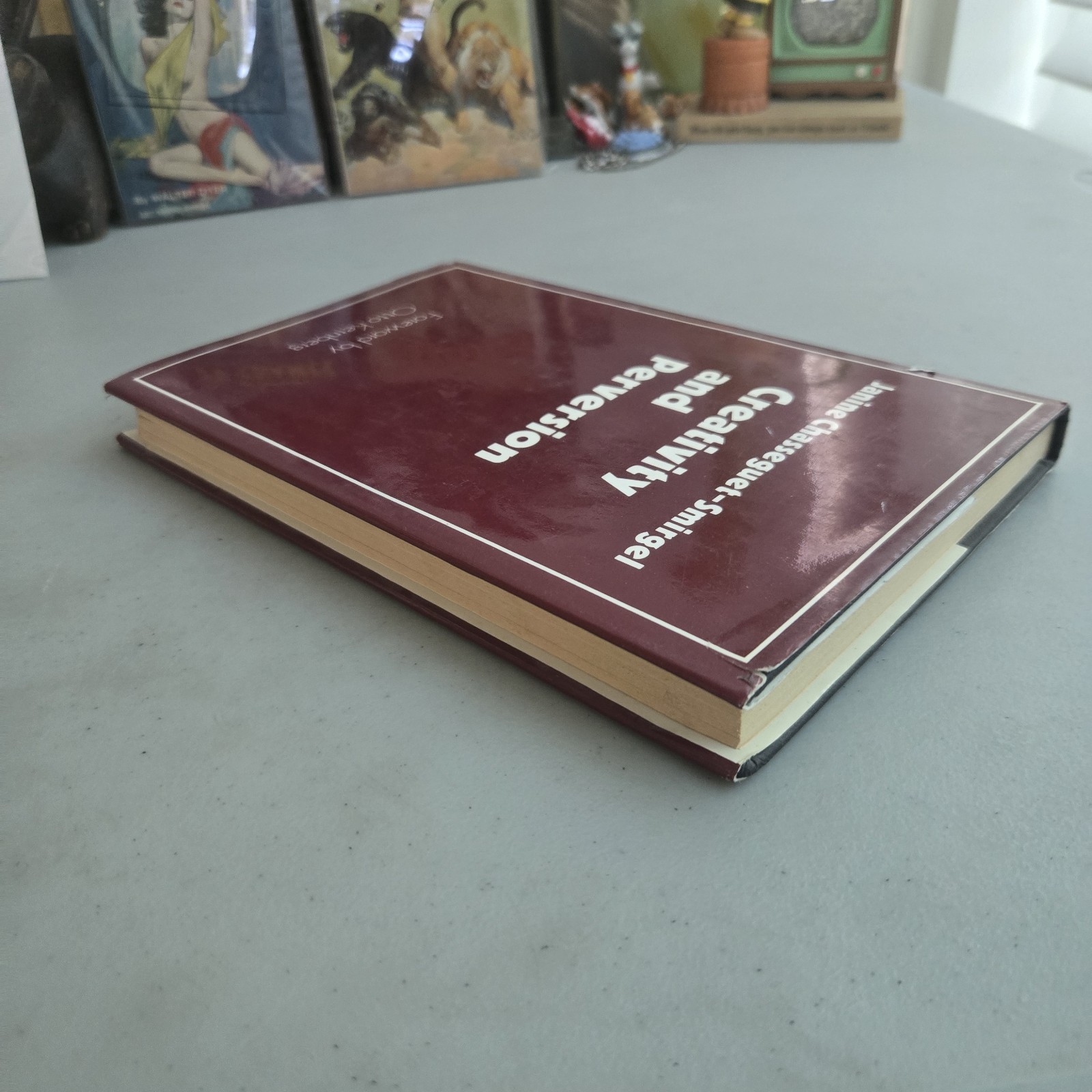 Janine CHASSEGUET-SMIRGEL / Creativity and Perversion 1st Ed HCDJ 1985 *Flaw