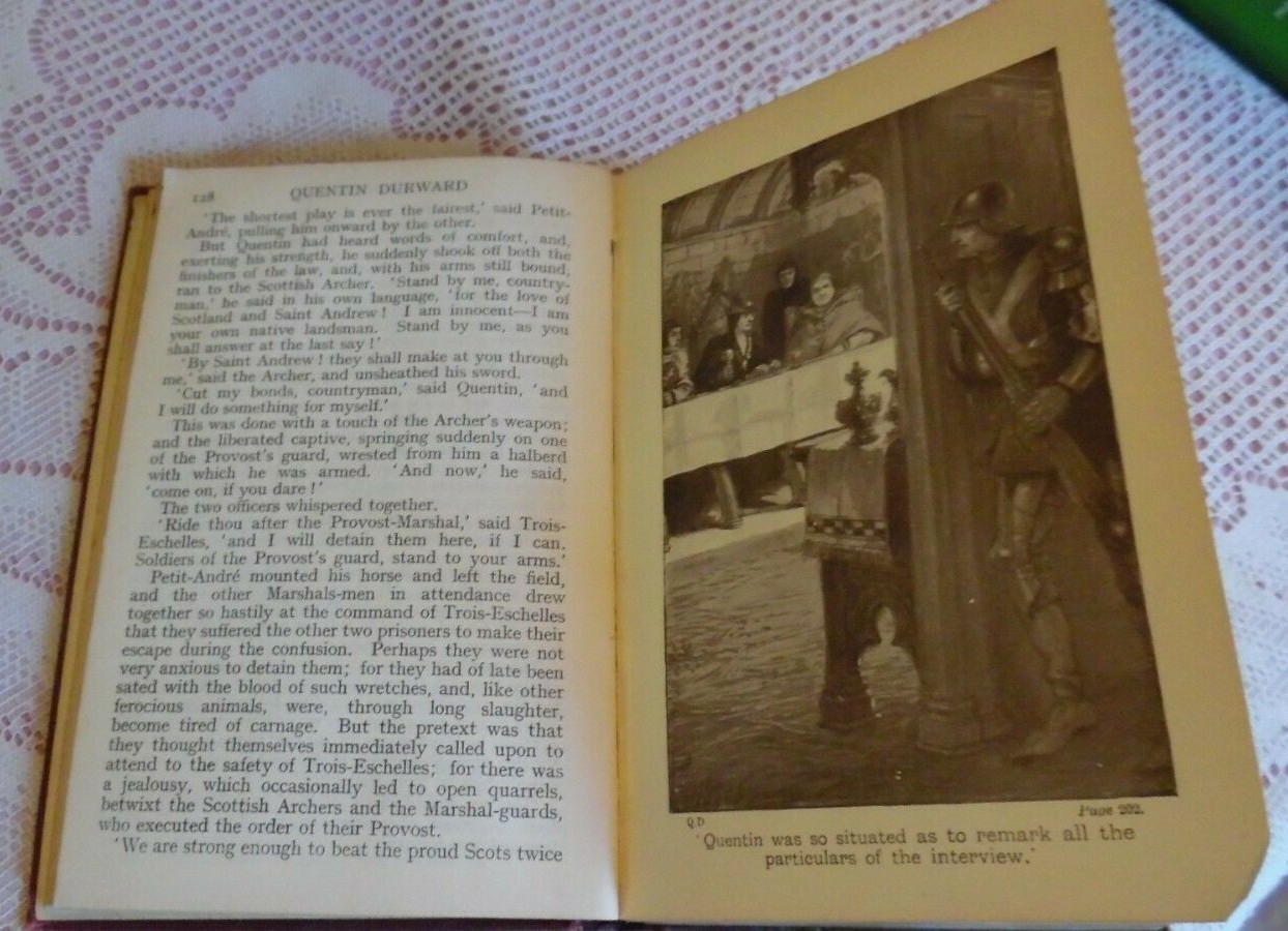 Quentin Durward by Sir Walter Scott & Paul Hardy, illustrator